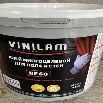 Клей для пола и стен Vinilam BF60 6,5 кг