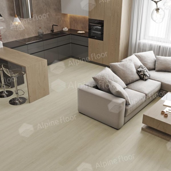 Каменно-полимерная плитка Alpine Floor Solo Plus Ленто ЕСО 14-501