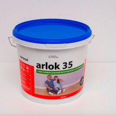 Водно-дисперсионный клей для полов Arlok 35, банка 13 кг