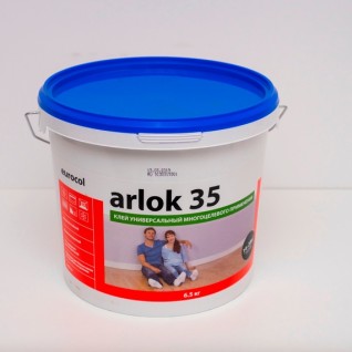 Водно-дисперсионный клей Arlok 35, банка 13 кг