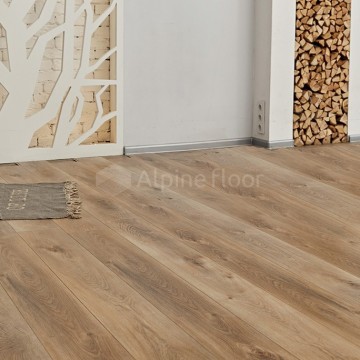 Инженерная каменно-полимерная плитка Alpine Floor PREMIUM XL Дуб Природный Изысканный ABA Eco 7-6