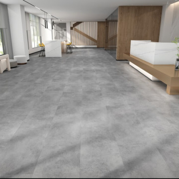 LVT плитка Evofloor Stone Glue Light Concrete - Светлый Бетон SG 4-006