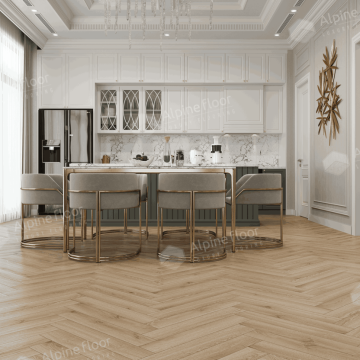 Ламинат Alpine Floor Herringbone 8 Pro Дуб Артуа LF102-12