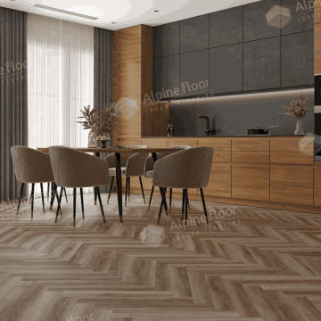 Ламинат Alpine Floor Herringbone 8 Pro Дуб Пикардия LF102-14