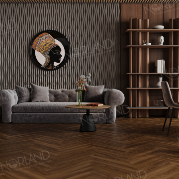Ламинат Norland Herringbone Elegant Strong Дуб Треско LF304-22