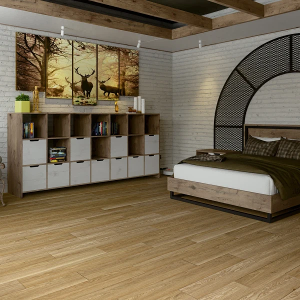 SPC Ламинат Damy Floor Family Дуб Медовый DF03-F