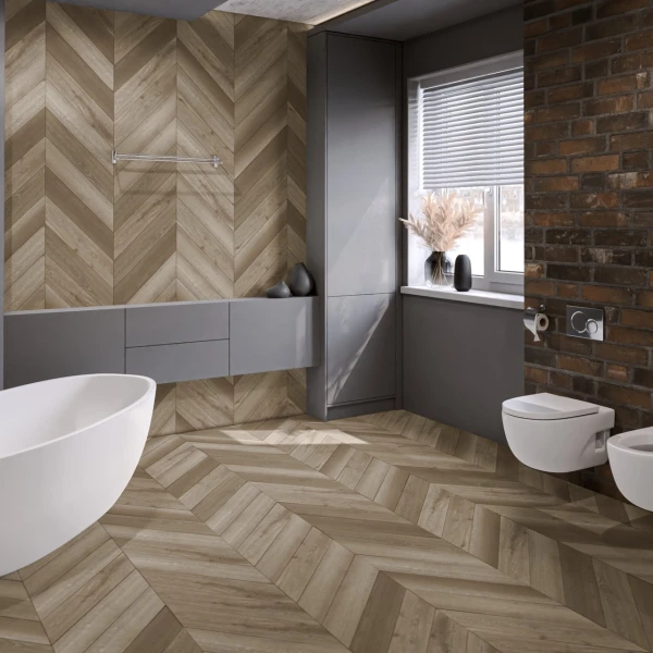 Кварц-виниловая плитка Damy Floor Chevron Сен-Жермен/Saint-Germain DF05-Ch-LVT
