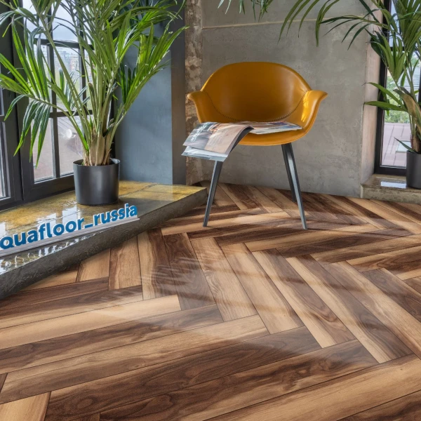 Кварц винил Aquafloor Parquet Plus AF6021PQN