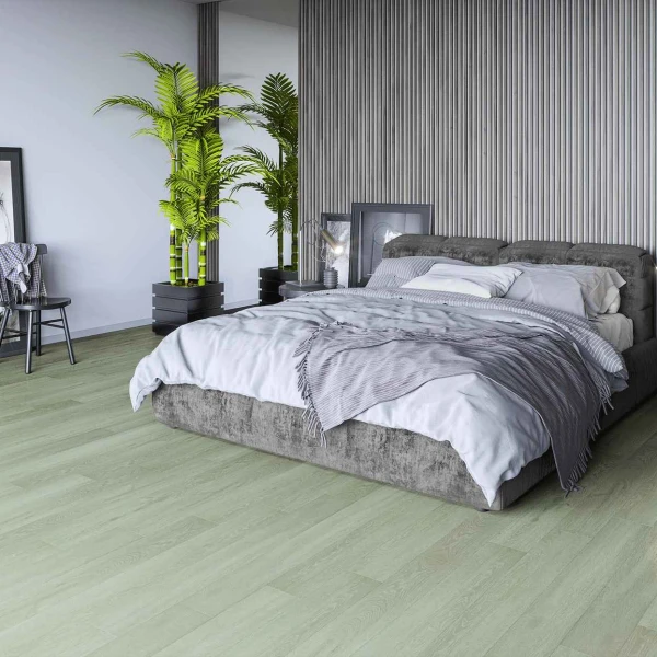 Кварцевый ламинат Home Expert Natural 2106-12 Дуб Густой туман