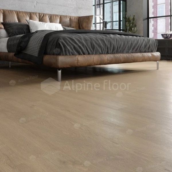 Кварцвиниловая плитка Alpine Floor EASY LINE ДУБ КРЕМОВЫЙ Eco 3-23