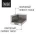 Кварцевый плинтус Fargo 33-62W921 Дуб Кальвадос