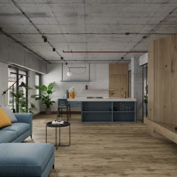 SPC ламинат Alpine Floor Grand Sequoia Венге Грей Eco 11-808 Mc