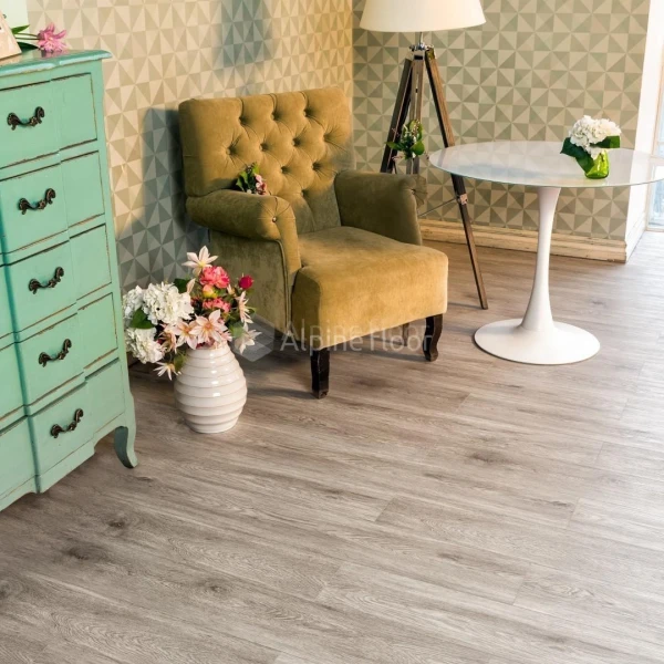 Каменно-полимерная плитка Alpine Floor Grand Sequoia Light Гранд Секвойя Атланта ЕСО 11-201