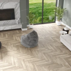 ПВХ кварцвиниловая плитка Alpine Floor PARQUET Light ДУБ НАТУРАЛЬНЫЙ ОТБЕЛЕННЫЙ ЕСО 13-5