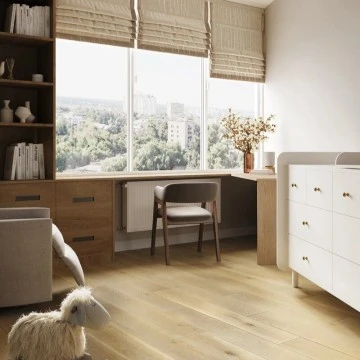 SPC ламинат FirstFloor Бежевый старый дуб  1F012