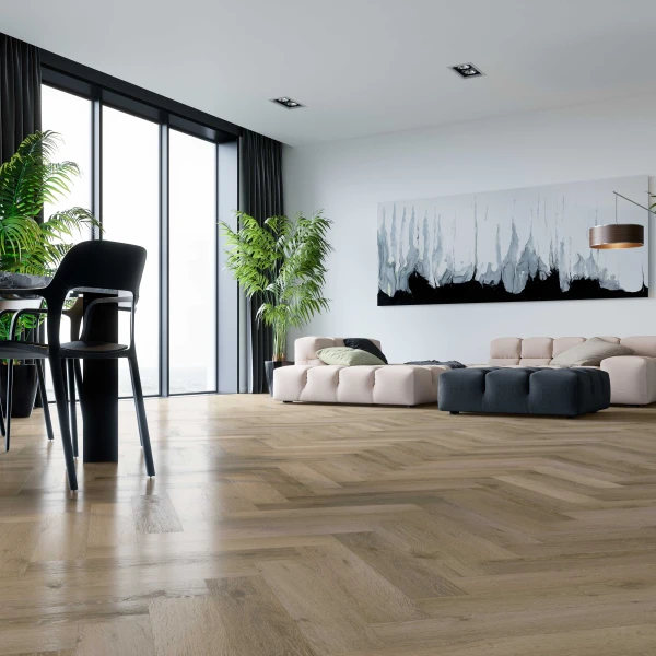 Кварцевый ламинат Fargo Parquet Дуб Парижский дождь 33-61W935 4/0.5мм