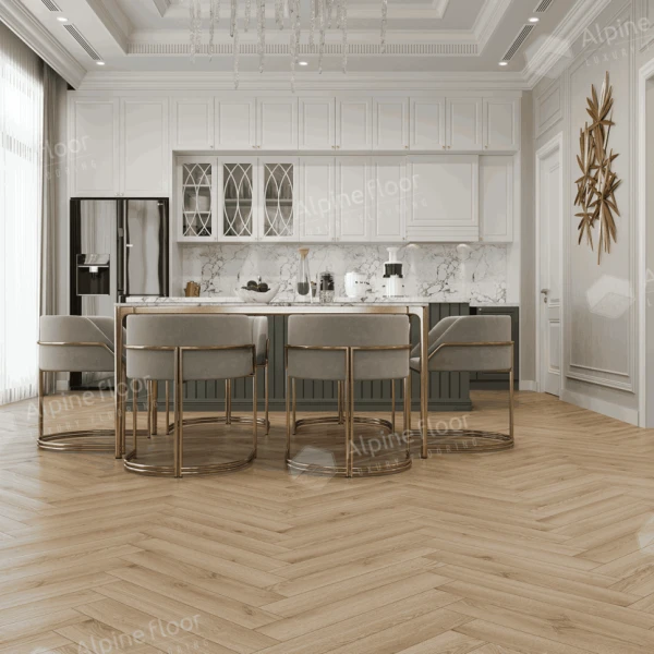 Ламинат Alpine Floor Herringbone 8 Pro Дуб Артуа LF102-12